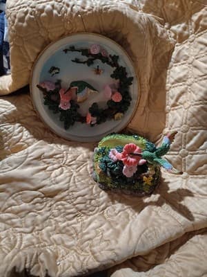 Hummingbird Plate - Thumbnail 4