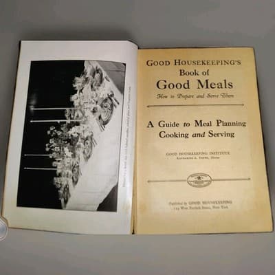 Good Meals And How To Prepare Them - Fisher 1927 1st Edition Good Housekeeping - Thumbnail 4