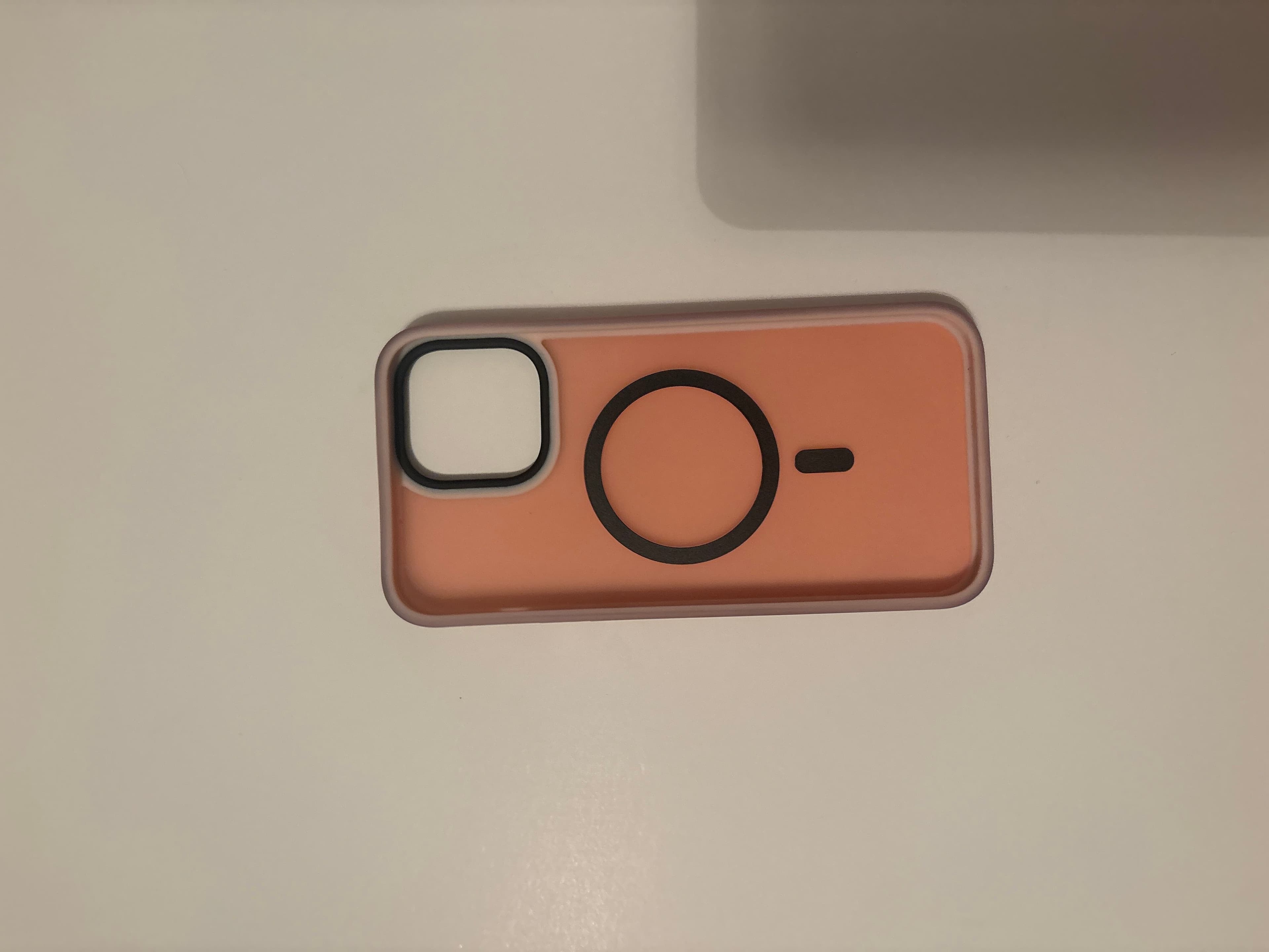 Orange Silicone MagSafe iPhone Case 14,13,15 - Thumbnail 2