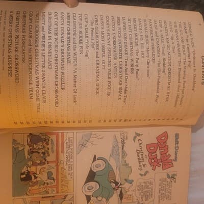 Walt Disney Christmas Parade 1977 Golden Press Bronze FN+ - Thumbnail 5