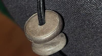 NAÄB Handmade 950 Silver & Natural Stone Bead Necklace — Solid Pendant, Artisan - Thumbnail 7