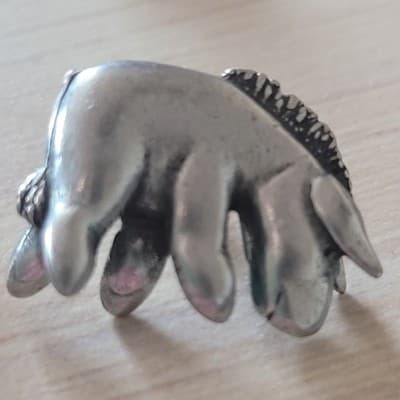 Danforth Pewter Eeyore Lapel Pin DISNEY Vintage Winnie The Pooh Character - Thumbnail 2