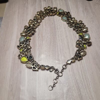 RARE!!! J Crew “Spring Bloom” Statement Necklace In “Lemon” from 2015 - Thumbnail 9