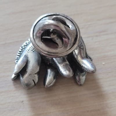 Danforth Pewter Eeyore Lapel Pin DISNEY Vintage Winnie The Pooh Character - Thumbnail 6
