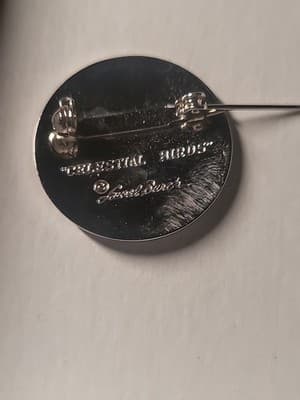 Nwt Vintage Laural Burch Celestial Birds 1987 Brooch - Thumbnail 4