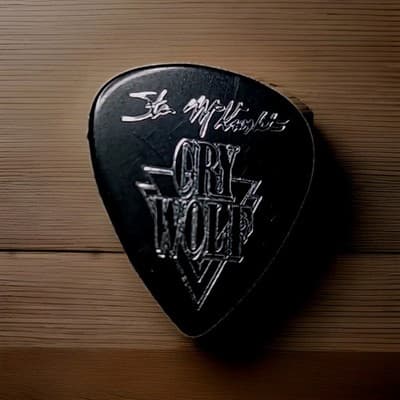 Cry Wolf Steve McKnight signature vintage guitar pick Pickboy Monster - Image 1