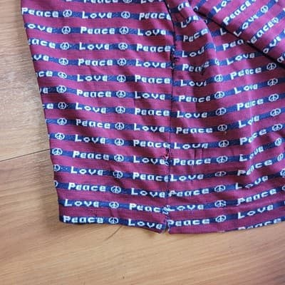 Counterculture Henley Shirt, “Peace / Love” Motif | United States, c. 1970s–1980 - Thumbnail 21