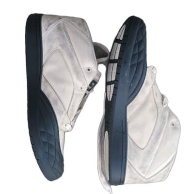 Givenchy Skate mid top men's distressed nubuck leather sneakers EU 43 US 11 $975 - Image 1