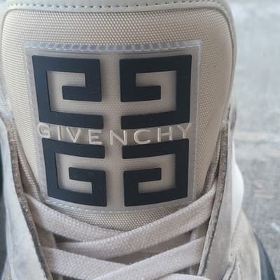 Givenchy Skate mid top men's distressed nubuck leather sneakers EU 43 US 11 $975 - Thumbnail 8