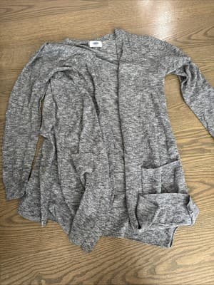 Old Navy Cardigan Women Gray XS Long Sleeve Sweater - Image 1