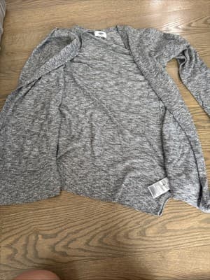 Old Navy Cardigan Women Gray XS Long Sleeve Sweater - Thumbnail 2