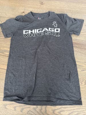 Chicago White Sox Majestic T- Shirt Gray Small - Image 1