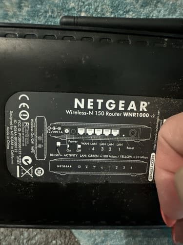 Netgear WNR1000 150 Mbps 4-Port 10/100 Wireless N Router (WNR1000v2) - Thumbnail 2