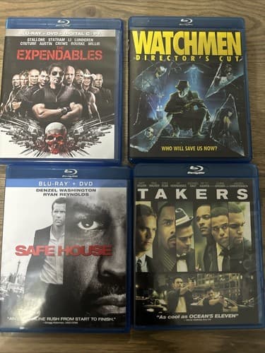 Movies DVD LOT Of 4 Discs Blu-Ray