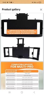iOgrapher Adjustable Case with Handles - Video Production Solution for iPad 1... - Image 1