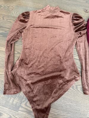 Women’s Long Sleeve Bodysuit - Lot Of 2 Size Medium - Thumbnail 2