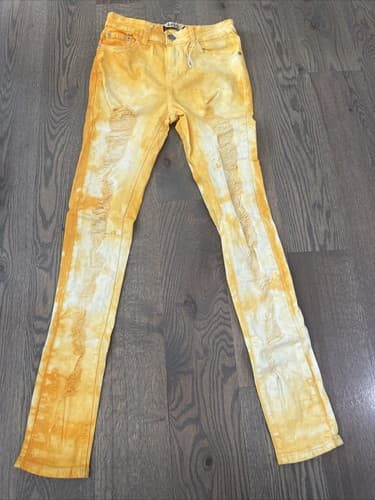 Blue Topic Jeans Juniors Size 3/4 Mid Rise Womens Skinny Leg - Image 1
