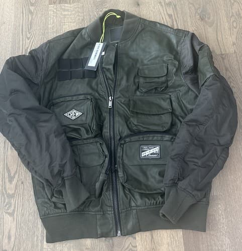 Smoke Rise Jacket Men's Size L Army Green - Image 1