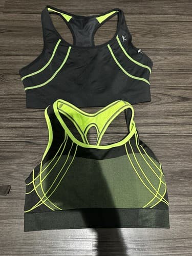 danskin now sports bra Large Black - Image 1