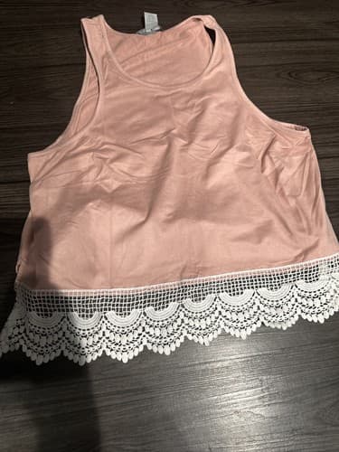 Charlotte Russe Crop Top Womens Size Small Sleeveless Tank Top - Image 1