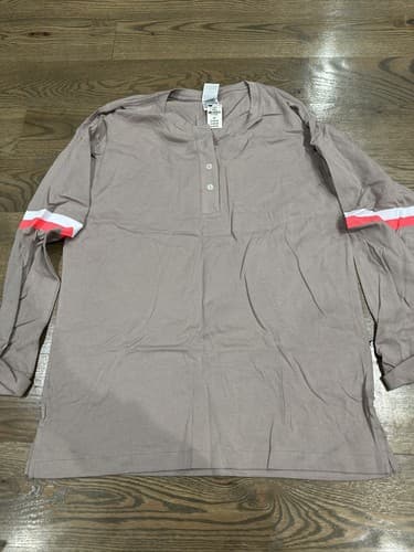 Victoria's Secret PINK Long Sleeve Shirt Size Small With Buttons - Image 1