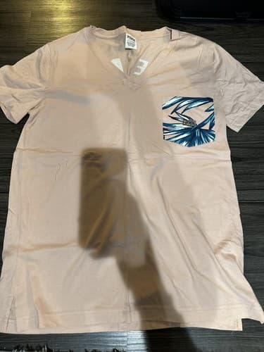 PINK Victoria Secret Women’s Size S Pink Short Sleeve Shirt - Image 1