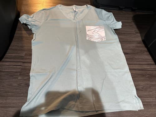 PINK Victoria Secret Women’s Size S Green Short Sleeve Shirt - Image 1