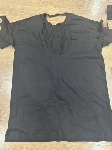 Victoria's Secret PINK Long Sleeve Shirt Size Small Black - Thumbnail 2