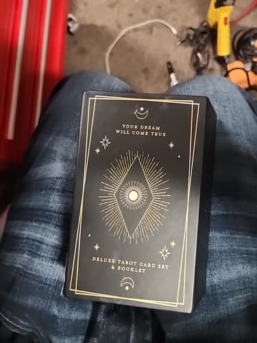 Deluxe Tarot Card Set And Booklet Includes 78 Cards New Sealed Cards In Box - Image 1