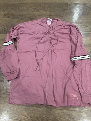 Victoria's Secret PINK Long Sleeve Shirt Size Medium - Image 1