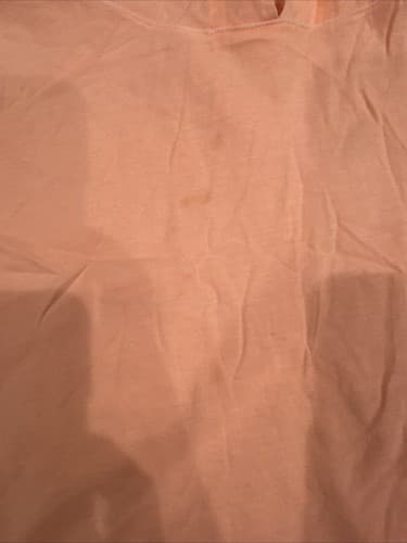 Victorias Secret PINK Womens Orange Long Sleeve T-Shirt Hoodie Size Small - Thumbnail 2