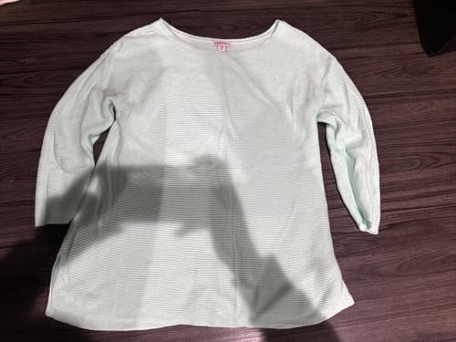 Merona Women's Mint Green Long Sleeve Sweater Size M - Image 1