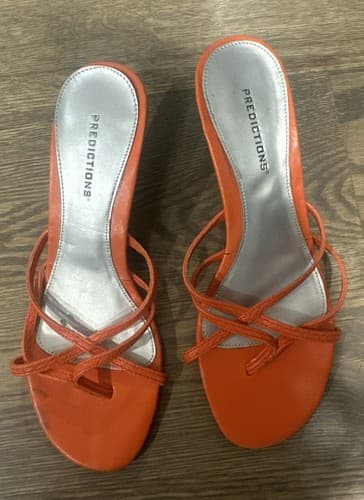 Predictions Women's Heels Size 7 Orange - Image 1