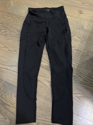Dyce Active Leggings Womens Medium High Rise Yoga Pants Stretch Pockets Gym Work - Image 1