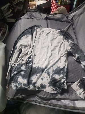 MTV Neon Tie Dye Cropped Longsleeve Oversized Graphic Tee XL/L - Thumbnail 4