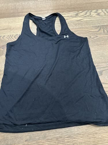 Under Armour Womens Active Tank Top Size Medium Black - Image 1