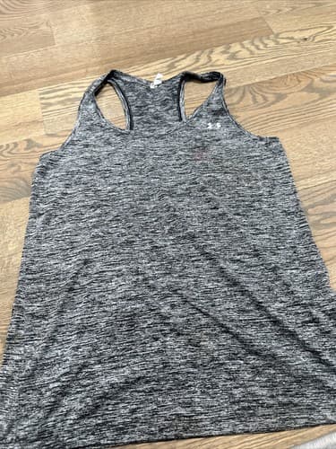 Under Armour Womens Active Tank Top Size Medium Gray - Image 1