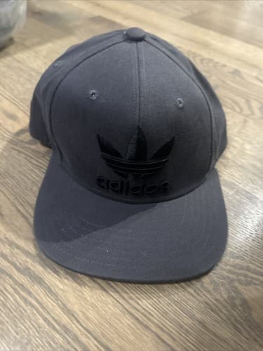 Adidas Men's Originals Trefoil Chain Flatbrim Snapback Cap Hat, One Size - Image 1