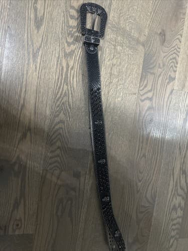 DNA Premium Wear Black Leather Belt Size XL - Thumbnail 2