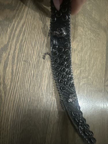 DNA Premium Wear Black Leather Belt Size XL - Thumbnail 5