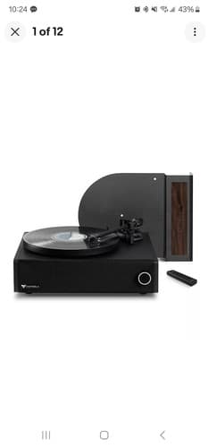 Victrola Premiere V1 Sound Bar Turntable Record Player with Built-In Speakers - Image 1