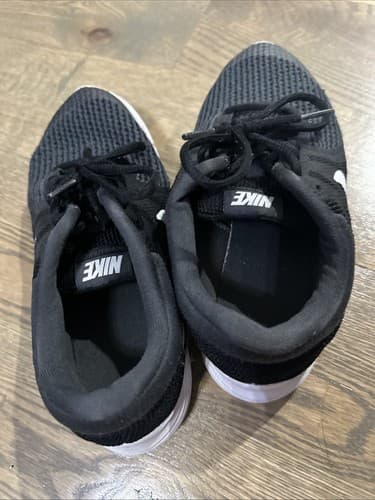 Nike Running Cross Training Size Youth 5 YW Black Shoes AQ4183-006 - Thumbnail 3