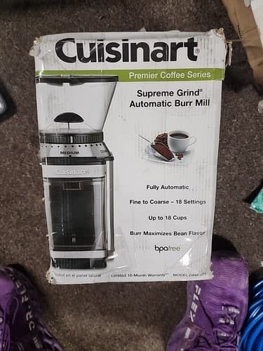 Cuisinart DBM-8 Supreme Grind Automatic Burr Milll - Image 1