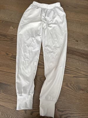 SHOACTIVE Leggings Women's Size S/M Pants Ivory - Image 1