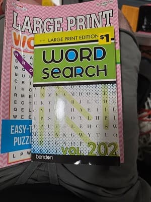 4New Large Print Word-Finds Puzzle Books Kappa - Thumbnail 2