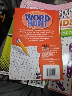 4New Large Print Word-Finds Puzzle Books Kappa - Thumbnail 5