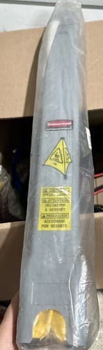 Rubbermaid 20" FG9S0000YEL Multi-Lingual Caution Wet Floor Pop-Up safety Cone - Thumbnail 2
