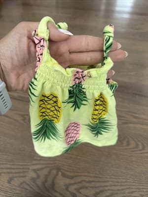 Carter's Baby Girl's Sleeveless Tank Top Size- 9M - Image 1