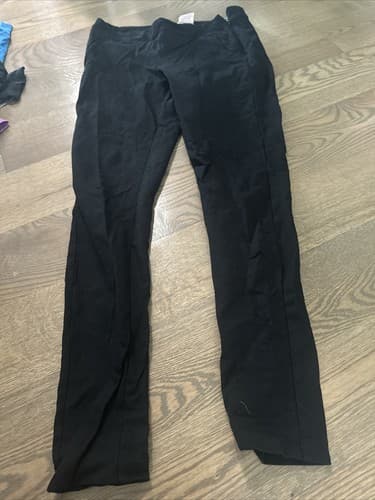 Women's Merona Black Pants Leggings Size 10 Black Stretchy Skinny - Image 1