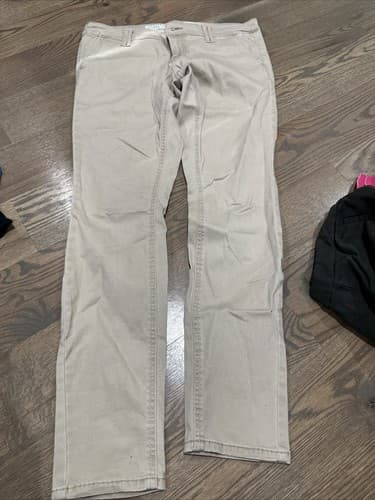 Mossimo Denim Skinny Jeans Women’s Size 12 Beige Stretch Low Rise - Image 1